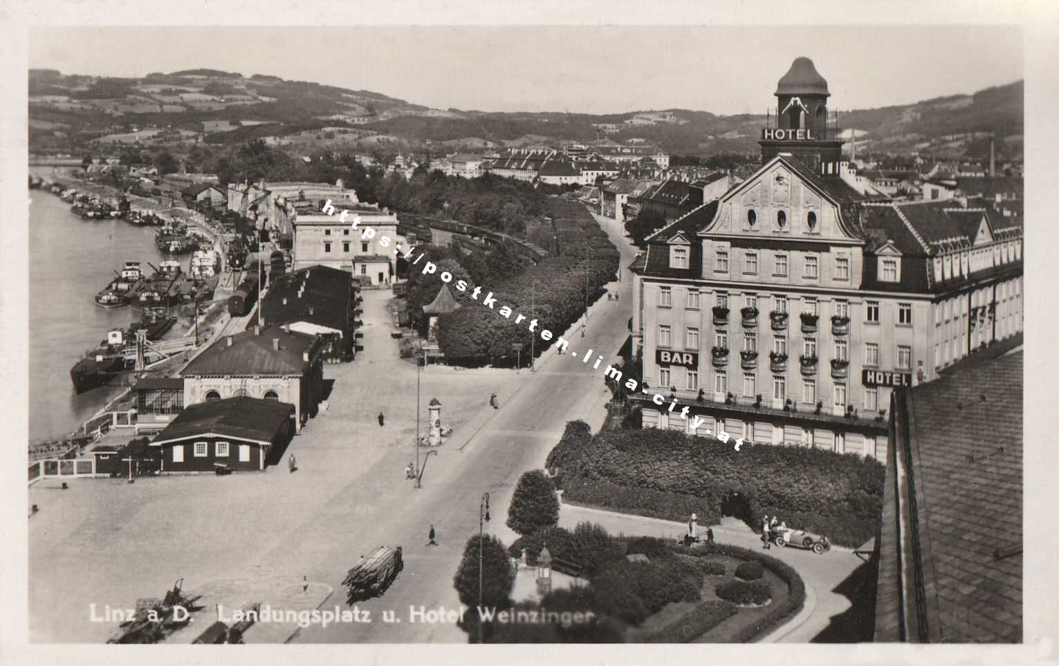 Linz Landungsplatz 1939